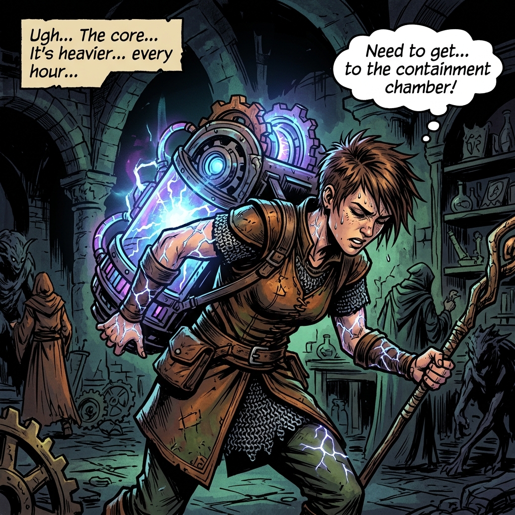 Thornik and the weight of ancient knowledge