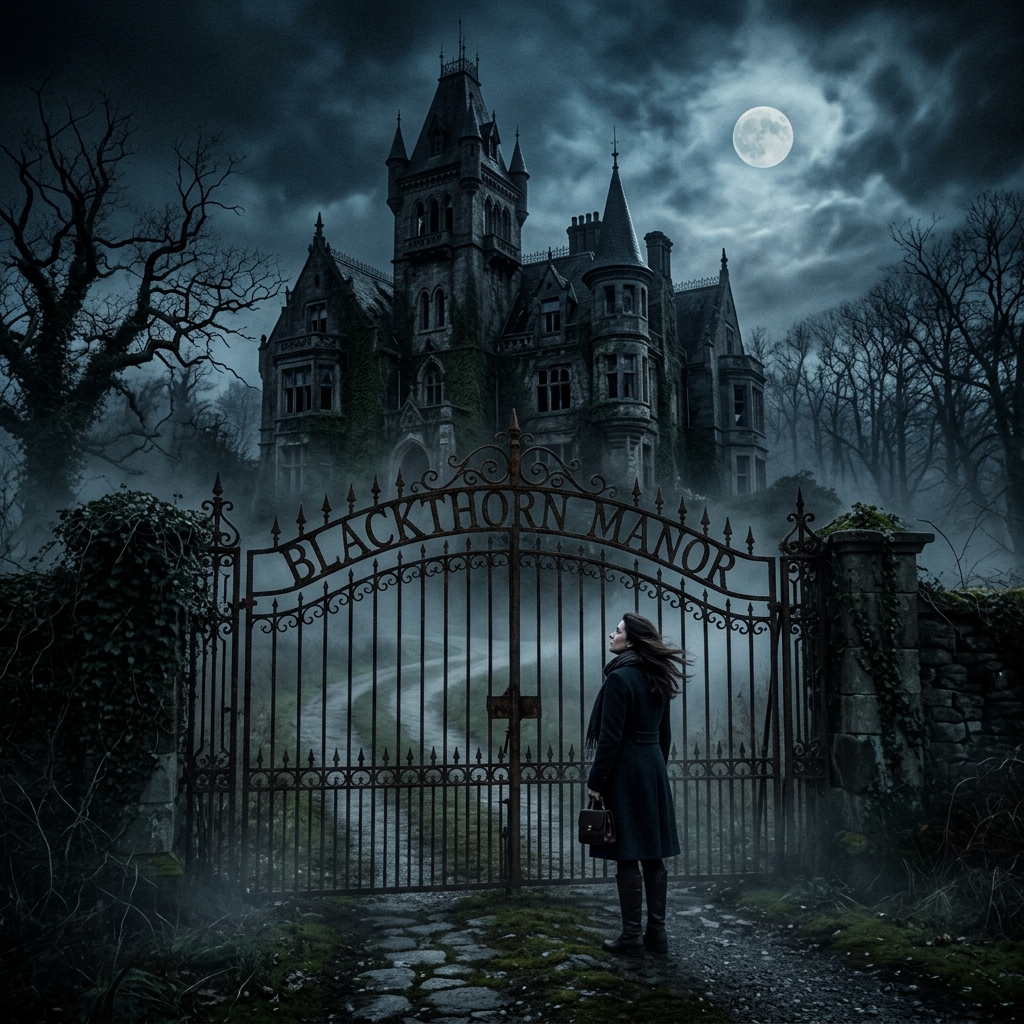The Haunted Manor Chapter 1 establishing beat